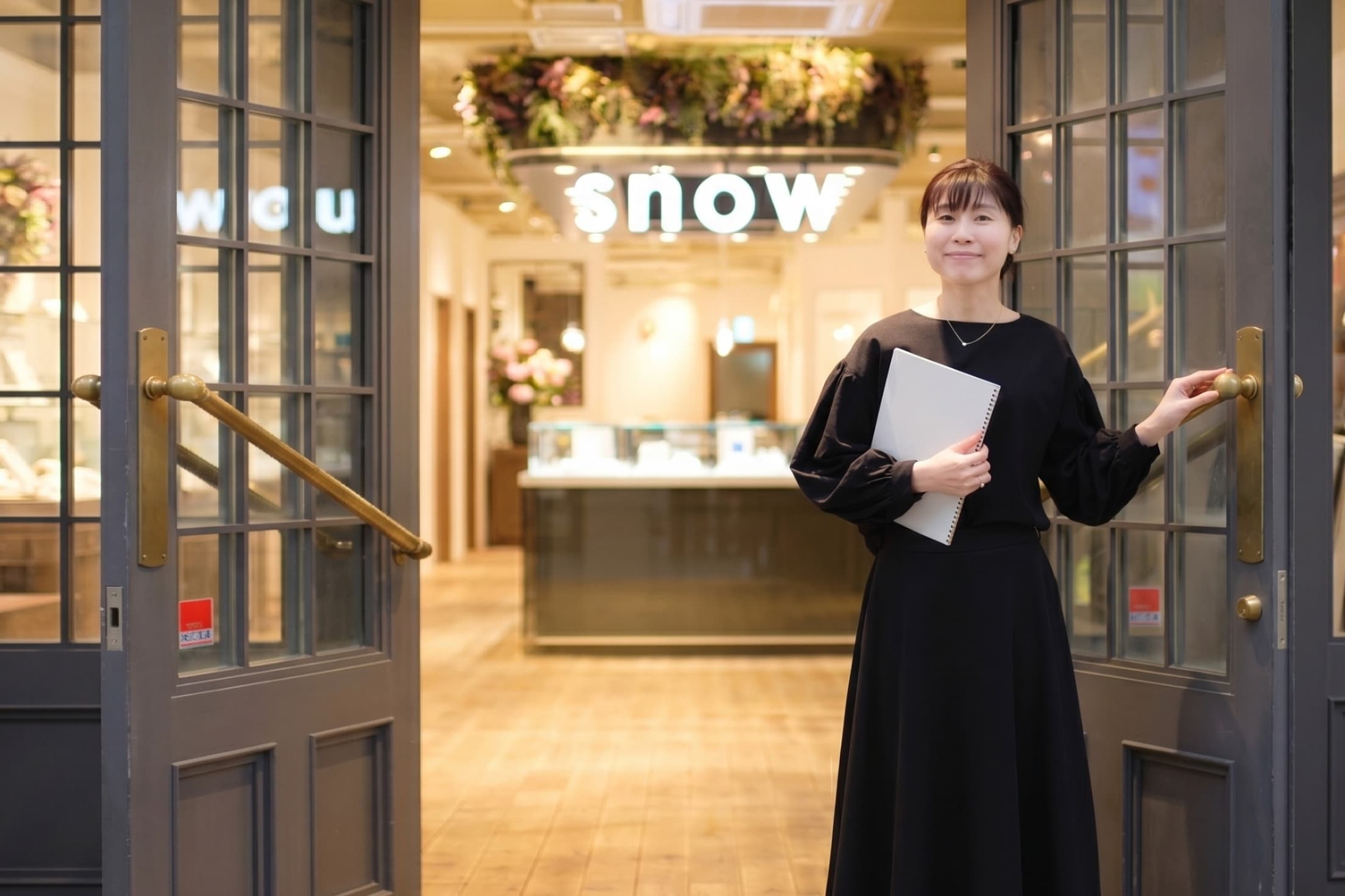 スノウ店長の中村さん