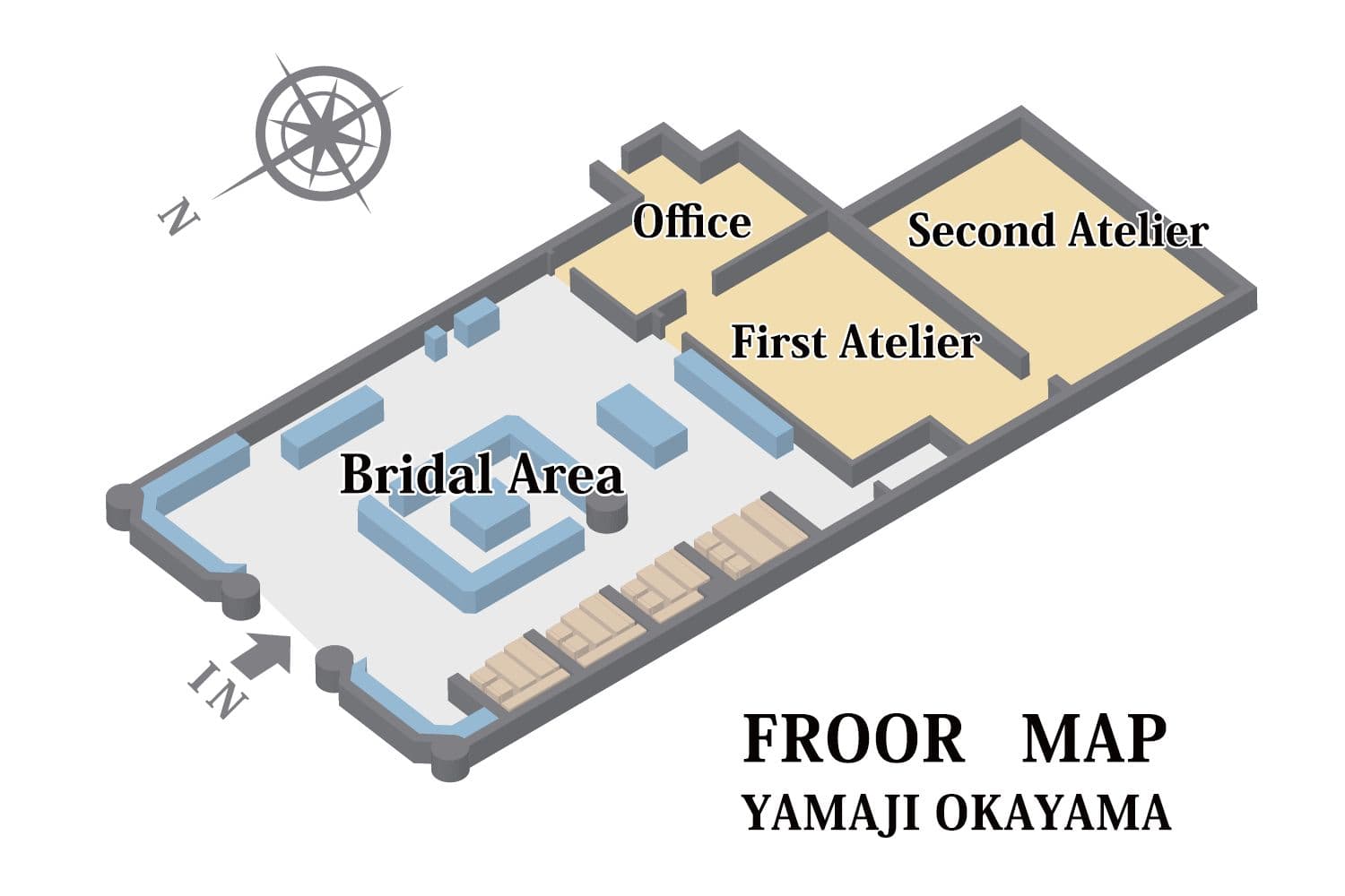 新店はアトリエがストアに溶け込んで、もの作りの姿を感じることができます